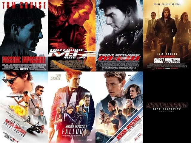 Mission Impossible 1 - 8 ALL PARTS